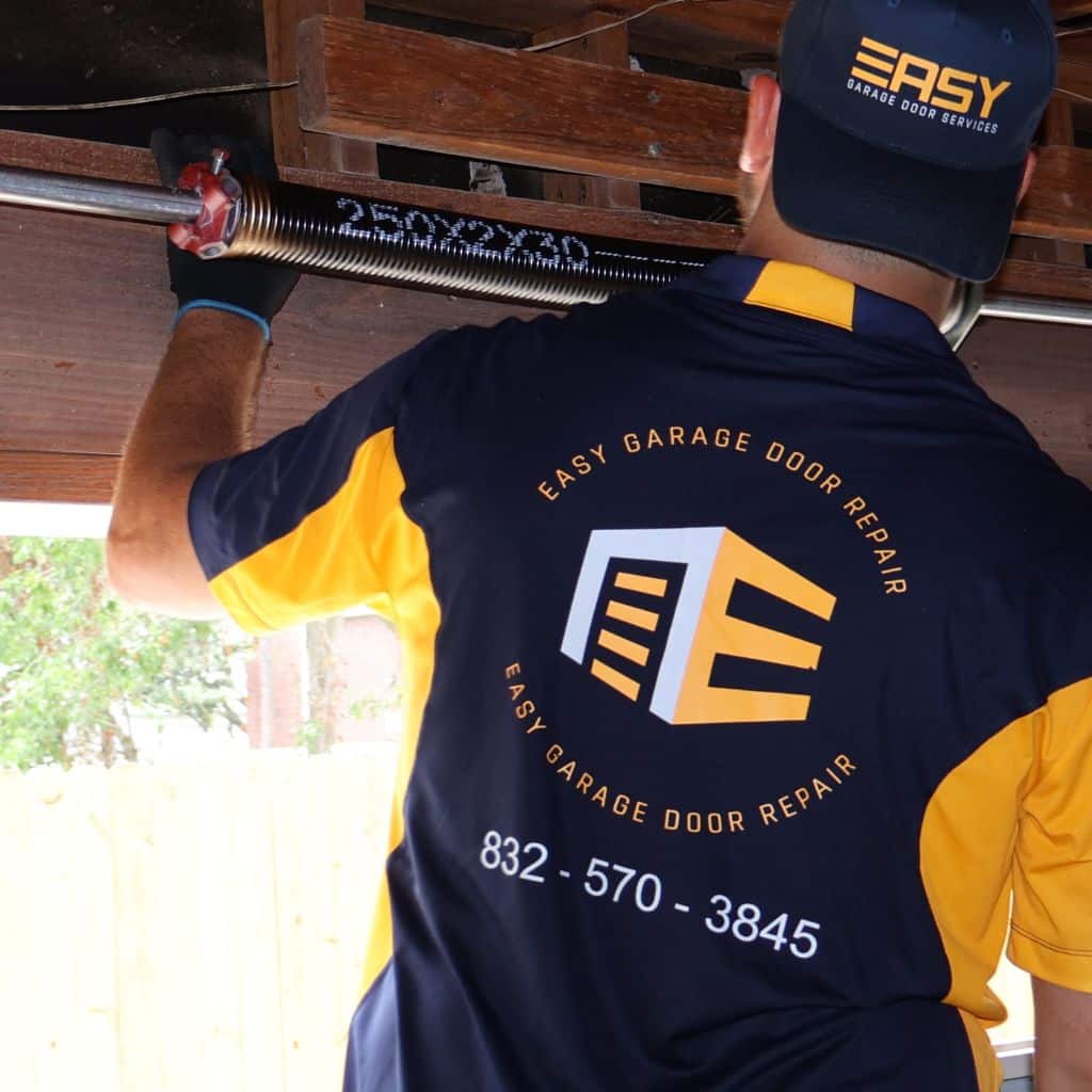 Garage door spring inspection