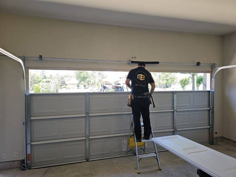 Garage Door Installation Service – Full Door Replacement on Saddlebrook Ln, Houston, TX