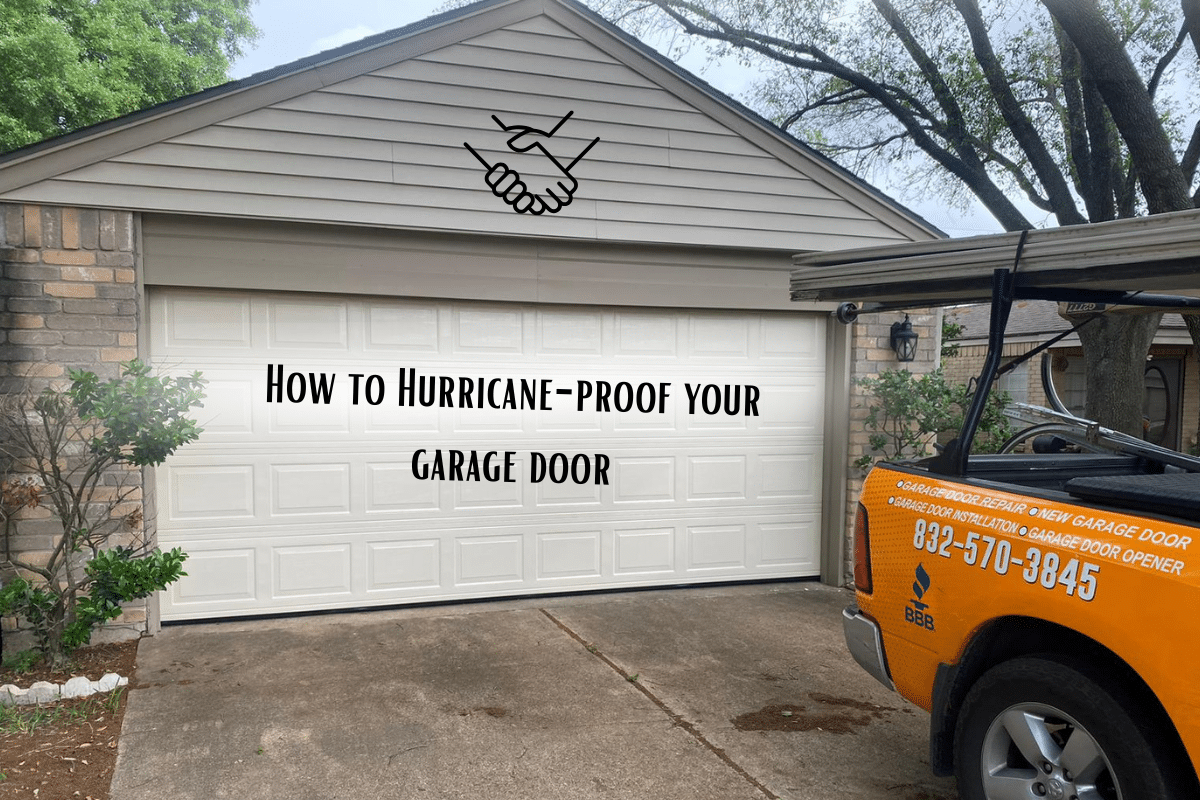 how to hurricane-proof the garage door