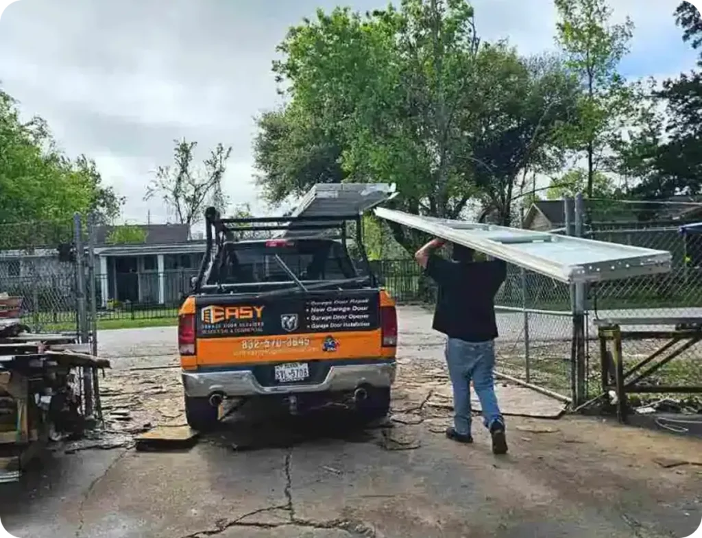 garage door repair process