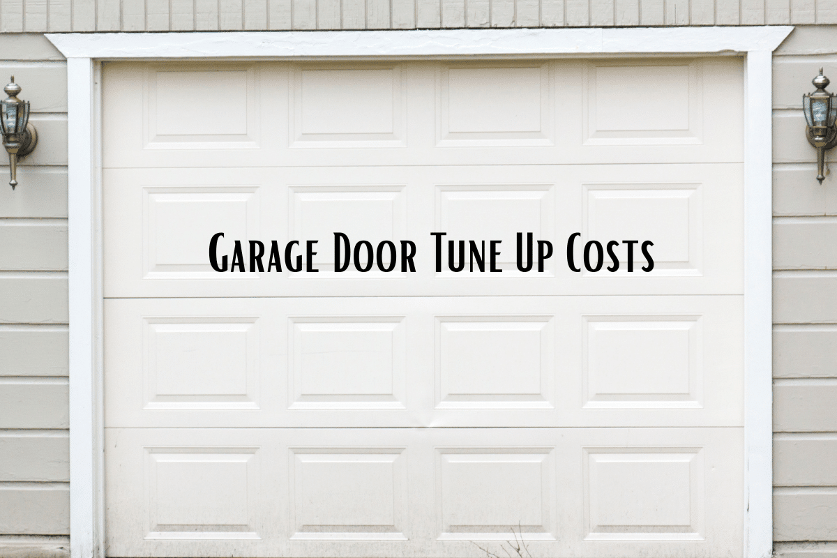 garage door tune up costs