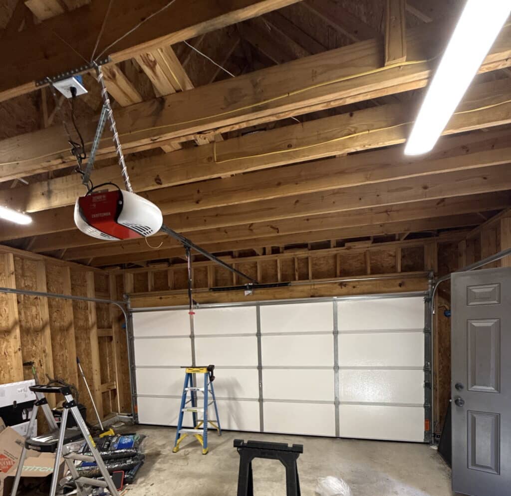 insulated garage door