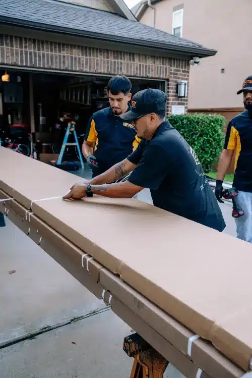 Garage door installation in Houston