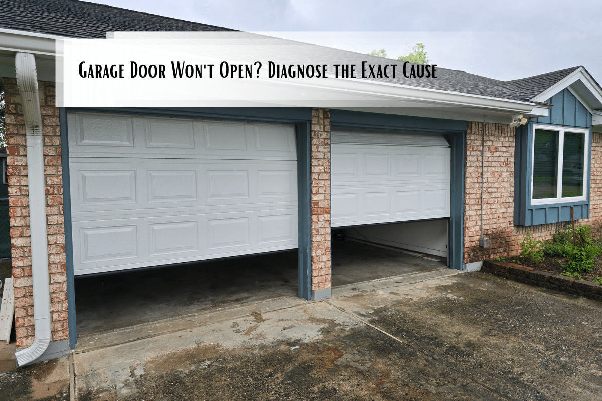 Garage Door Won't Open