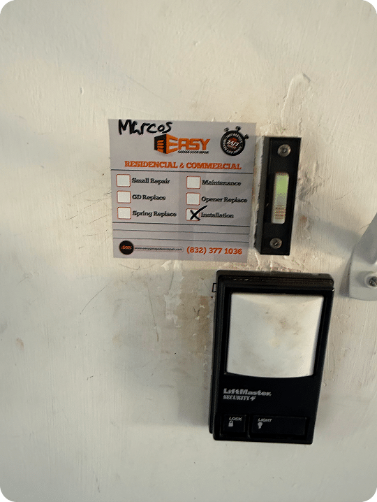 Hardware and opener integration