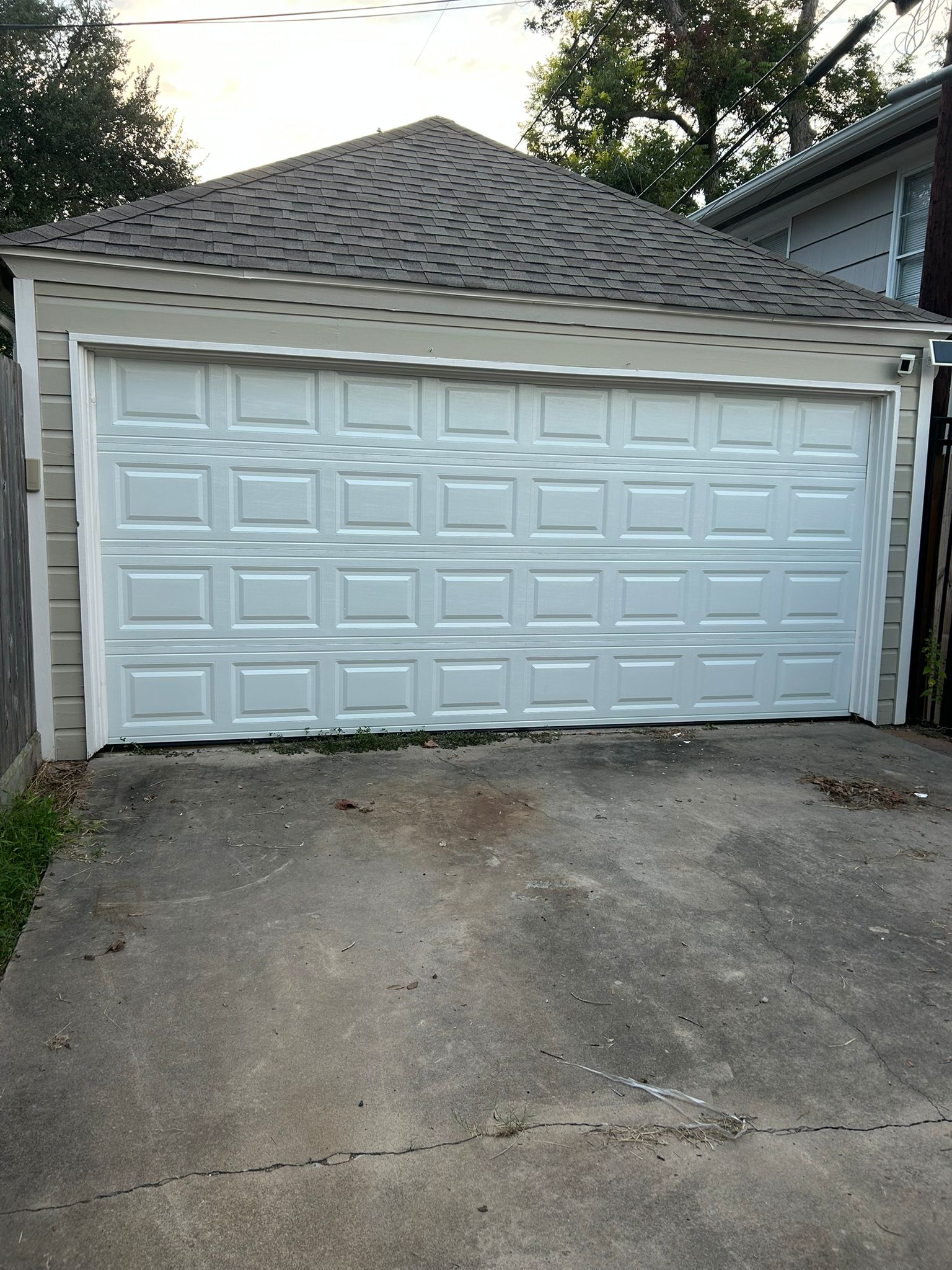 16x7 garage door