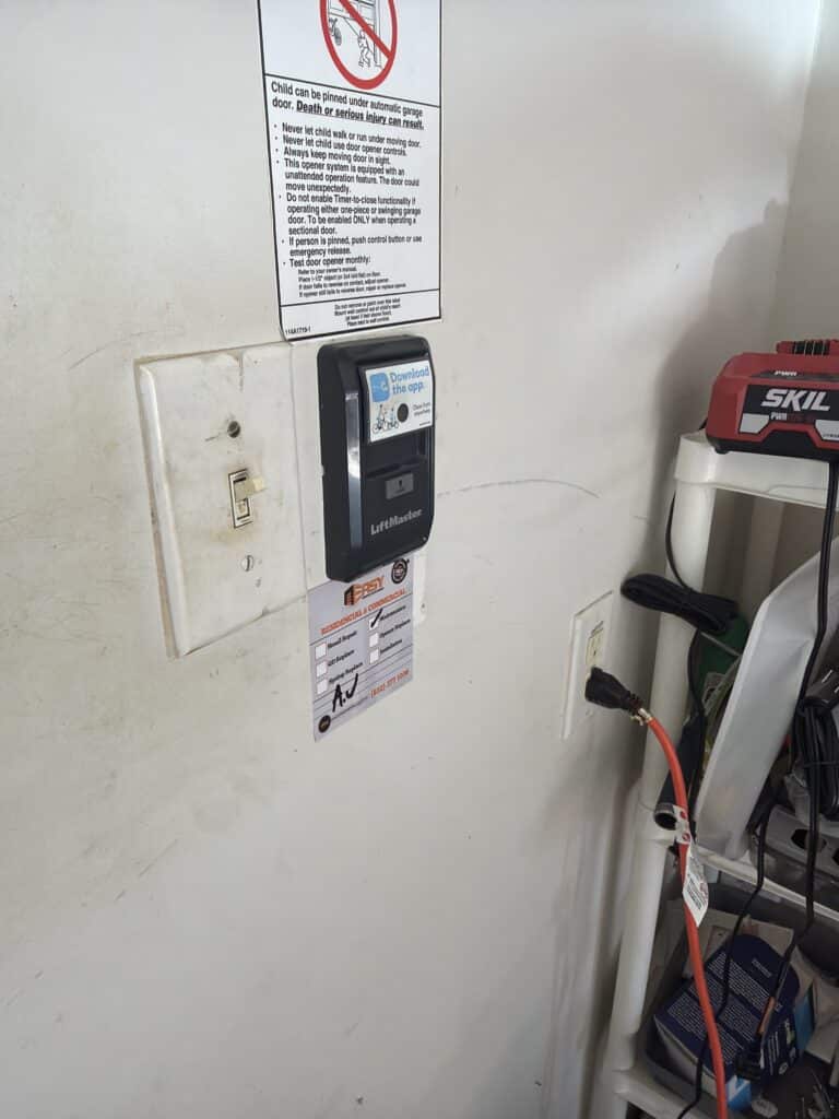 garage door maintenance case study Katy