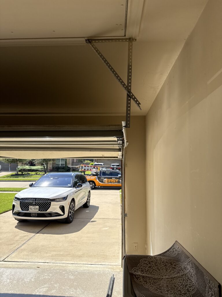 off track garage door case Katy