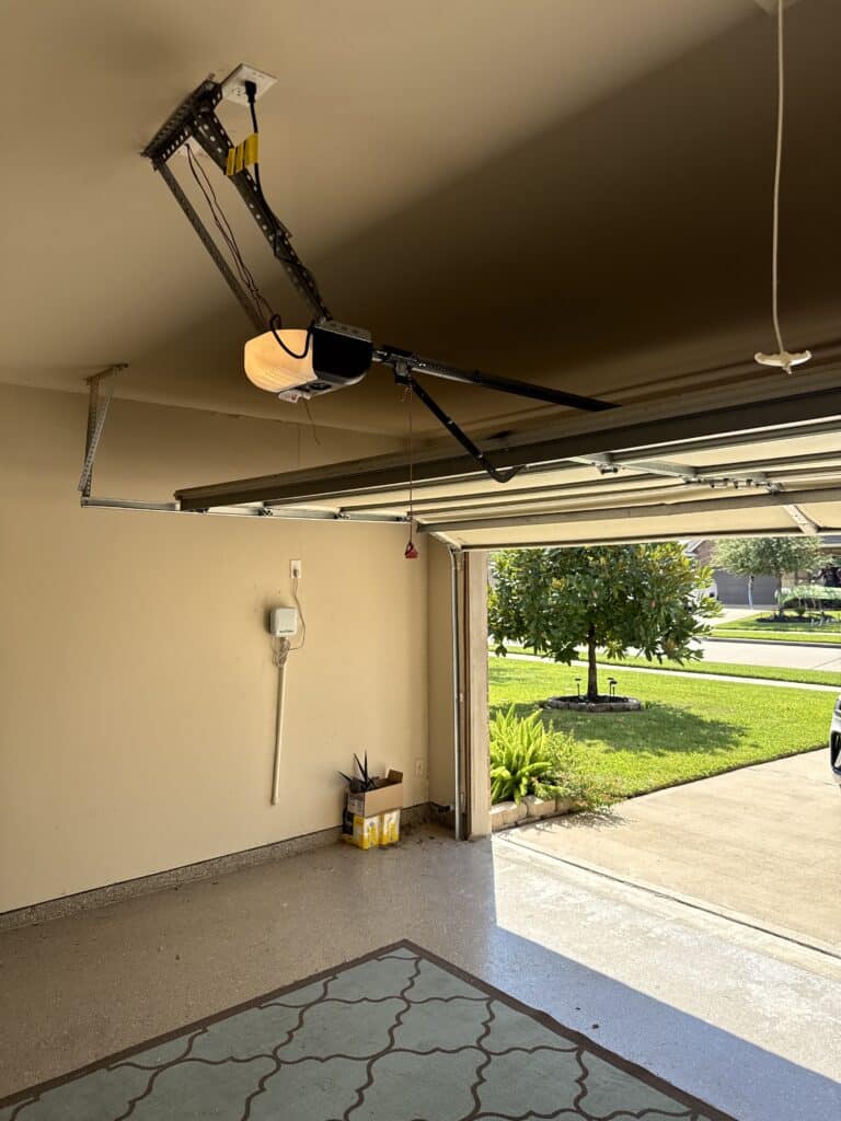 off track garage door case Katy