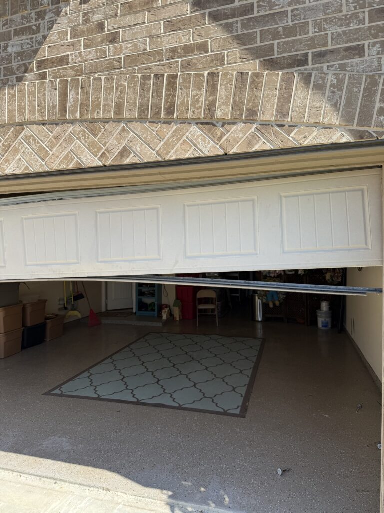 off track garage door case Katy