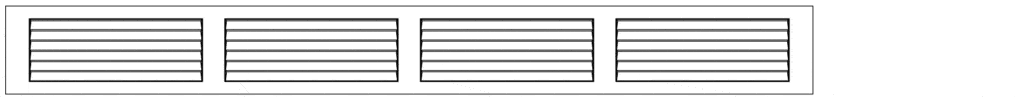 Garage door size option 15', 16', 17', 18'